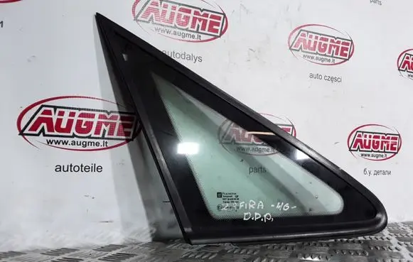 Opel Zafira A Front triangle window/glass DOT36AS2M129 43R007022