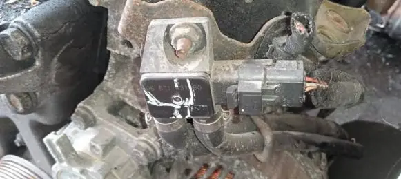 Citroen C4 I Picasso Exhaust gas pressure sensor 9662143180