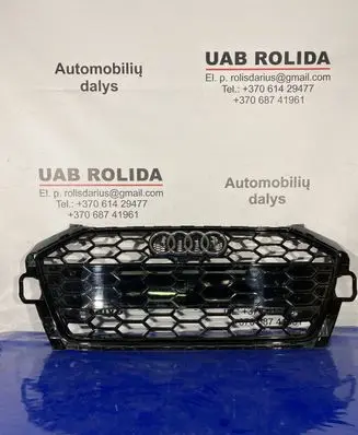 Audi A4 S4 B9 8W Front bumper upper radiator grill 8W0853651EB 8W0853651DT