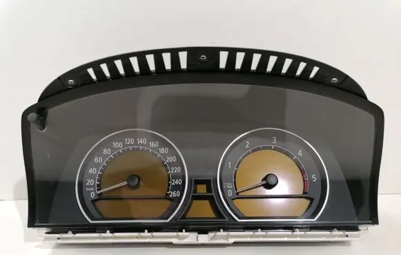 BMW 7 E65 E66 Speedometer (instrument cluster) 62116942480 110080103