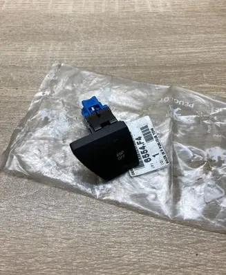 Peugeot 307 ESP (stability program) switch 6554F4 96366695XT