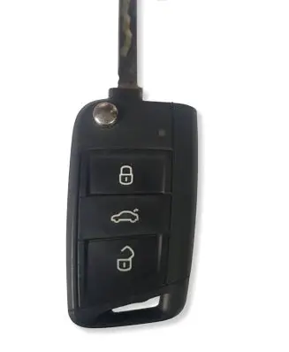 Skoda Fabia Mk3 (NJ) Ignition key/card 6V0959752E 2015DJ1677 CCAB12LP473ATD