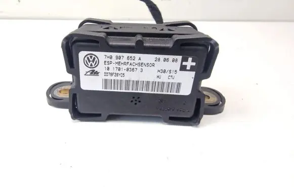 Audi Q7 4L ESP acceleration yaw rate sensor 7H0907652A