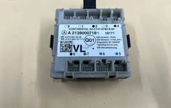 Mercedes-Benz E W213 Door control unit/module A2139000718 A2139027011 A2139010208
