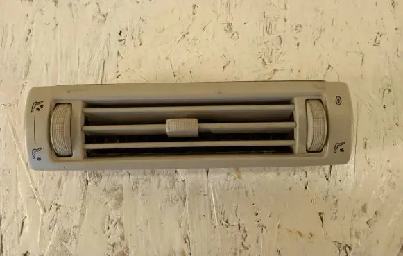 Volkswagen Sharan Dash center air vent grill 7D0820951A