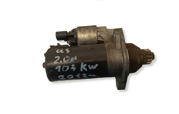 Audi Q3 8U Starter motor 02M911024C 21072012 0001153009