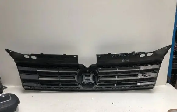 Volkswagen Tiguan Allspace Front bumper upper radiator grill 5NN853653B 5NN853653