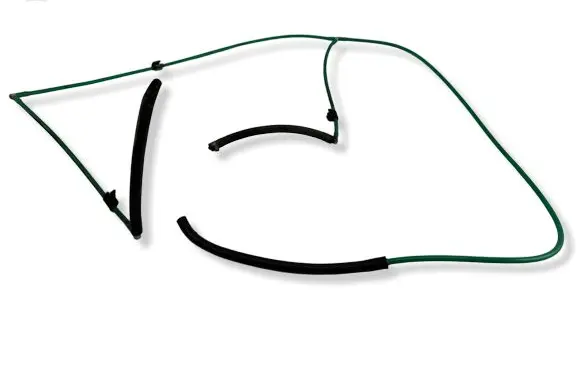 Audi RS4 B7 Headlight washer hose/pipe 8E0131377F