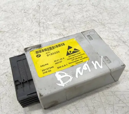 BMW 5 E60 E61 Center console control module 9183233