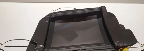 BMW 5 E60 E61 Head up display screen 6963884 62306963884