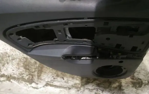 Seat Leon (1P) Rear door card panel trim 