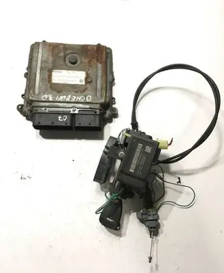 Jeep Grand Cherokee (WK) Engine ECU kit and lock set 0281011999 1039S12873 P56044189AI