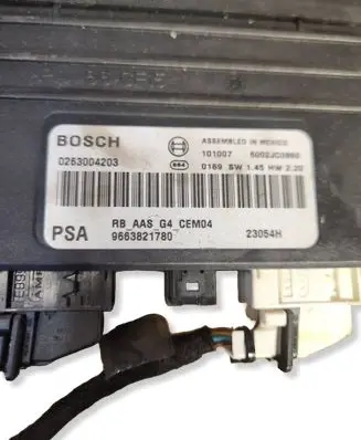 Peugeot 308 Parking PDC control unit/module 6002JC0860 9663821780 0263004203