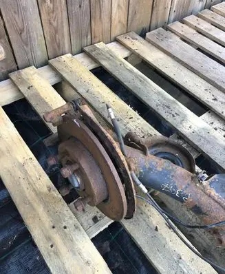 Peugeot 307 Rear axle beam 