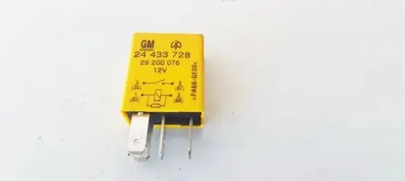 Opel Zafira A Other relay 24433728 29200076