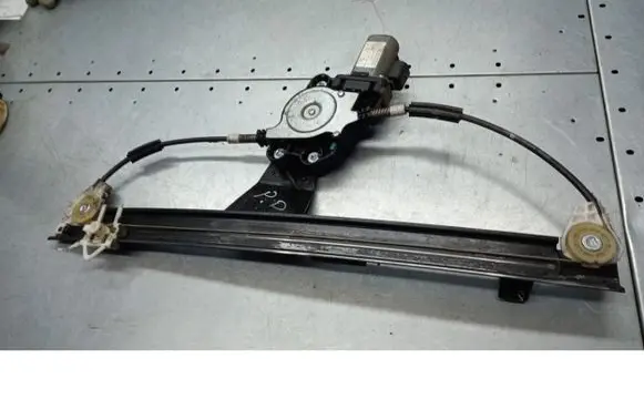 Front door window regulator with motor