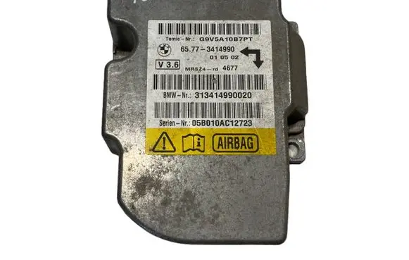 BMW X5 E53 Airbag control unit/module 3414990 65773414990 05B010AC12723