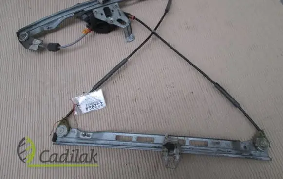 Peugeot 206 CC Front door window regulator with motor