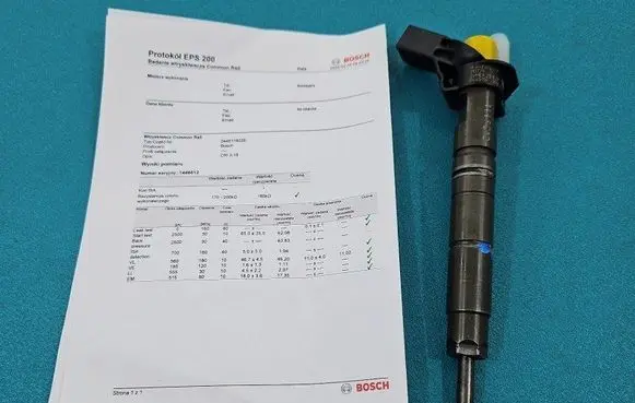 Mercedes-Benz E A207 Fuel injector 0445116026 IMPRK1446512