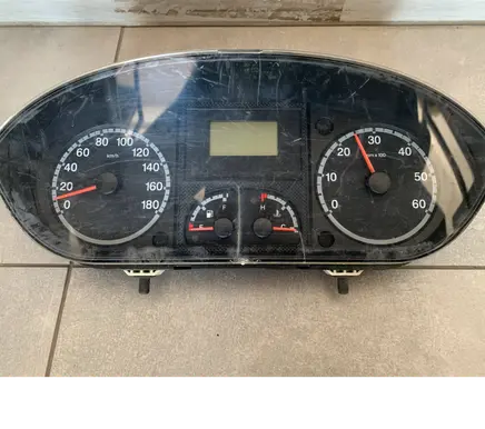 Fiat Ducato Speedometer (instrument cluster) 1340672080 503001210200 92170