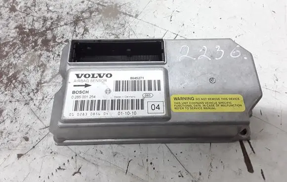 Volvo S60 Airbag control unit/module 0285001254