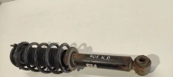 Peugeot 407 Front shock absorber with coil spring 8665