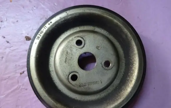 Peugeot 207 Crankshaft pulley V75459588005
