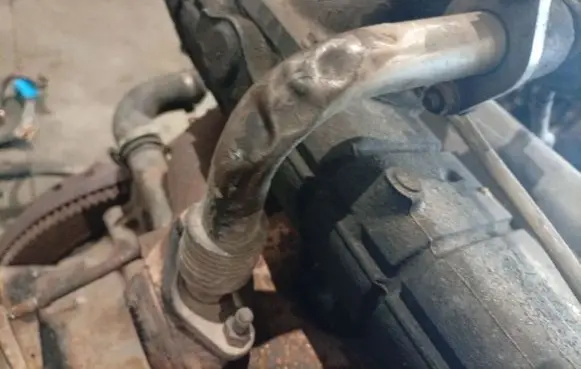 Opel Movano A EGR valve line/pipe/hose