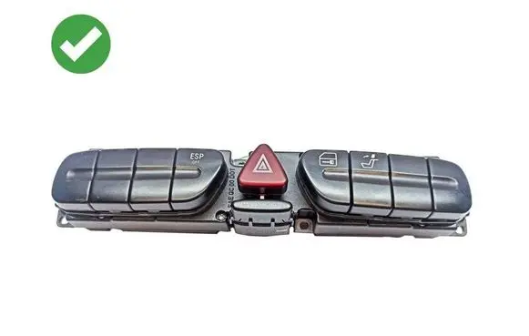 Mercedes-Benz CLK A209 C209 Hazard light switch 2038215679 3306010400 30619059001