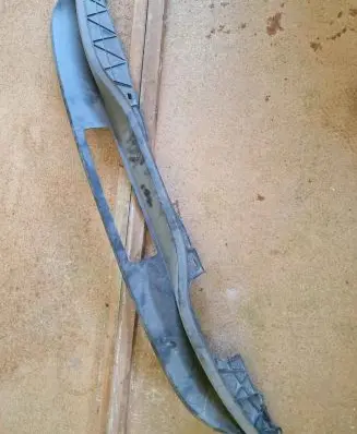 Volkswagen Polo VI Rear bumper lower part trim 2G6807568H