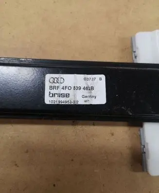 Audi A6 S6 C6 4F Rear window lifting mechanism without motor 4F0839462B