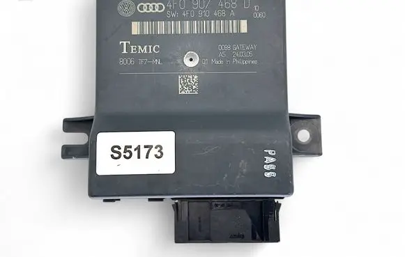 Audi A6 S6 C6 4F Gateway control module 4F0907468D 4F0910468A 8006TF7MNL