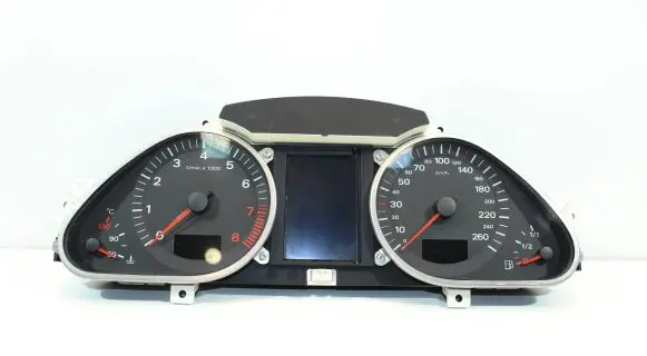Audi A6 S6 C6 4F Speedometer (instrument cluster) 4F0920900M 503000730105