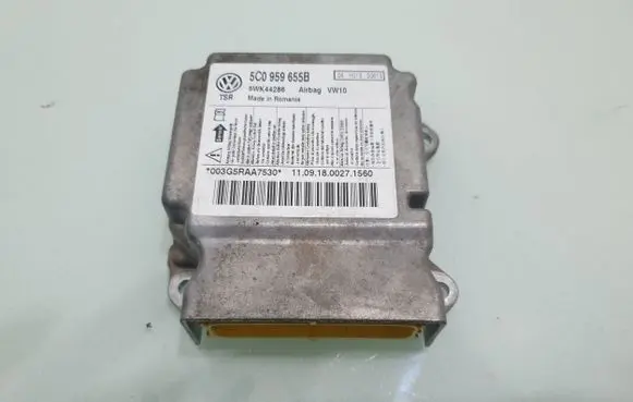 Volkswagen Golf VI Airbag control unit/module 5C0959655B 5WK44286