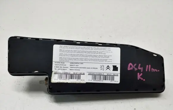Citroen DS4 Seat airbag 9687158380
