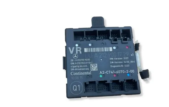 Mercedes-Benz E W212 Door control unit/module A2129011505