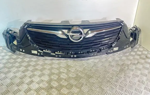 Opel Crossland X Front bumper upper radiator grill 39097382 475498858 13477139