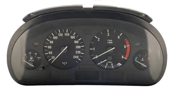 BMW 5 E39 Speedometer (instrument cluster) 6907018 1100087351 110008735112