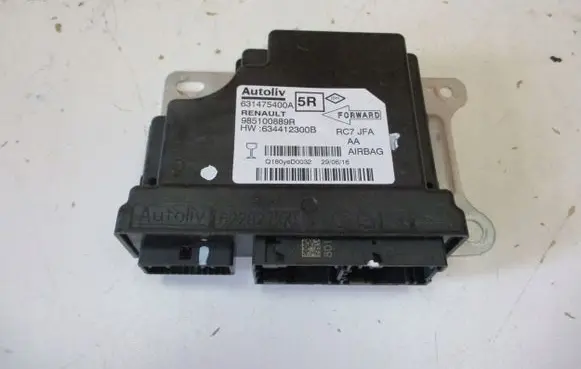 Renault Scenic IV - Grand scenic IV Airbag control unit/module 985100889R