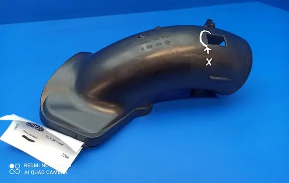 BMW 6 E63 E64 Air intake hose/pipe 7521014 8578759 10991213