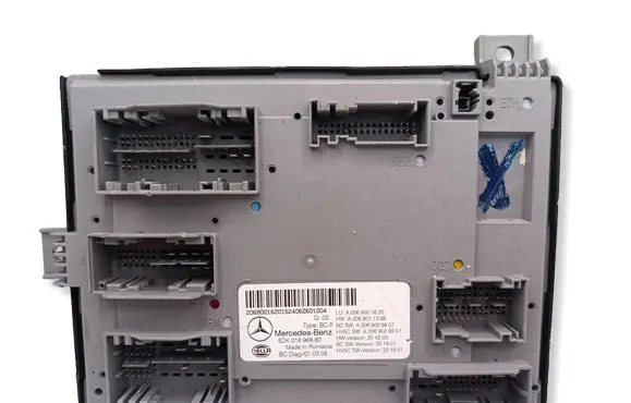 Mercedes-Benz C W206 Central body control module A2069001620 A2069029807 A2069011708