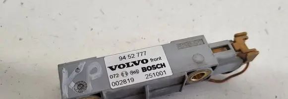 Airbag deployment crash/impact sensor