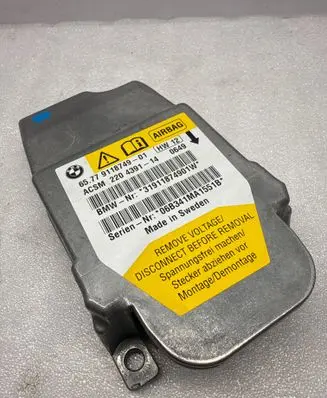 BMW 5 E60 E61 Airbag control unit/module 9118749 22043914 06B341MA1551B