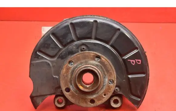 Front wheel hub spindle knuckle