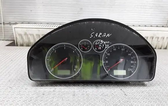 Volkswagen Sharan Speedometer (instrument cluster) 7M3920800C