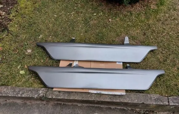 Toyota Highlander XU70 Front bumper lip 521510E100