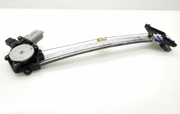 Rear window lifting mechanism without motor