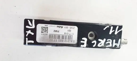 Mercedes-Benz E W212 Aerial antenna amplifier A21282017890 A2128201789