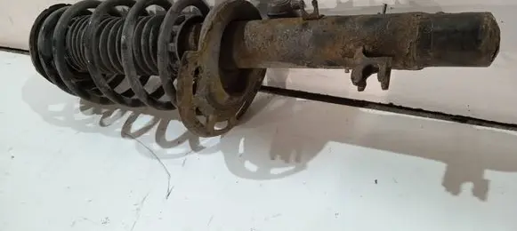 Citroen C3 Front shock absorber with coil spring 9672655480