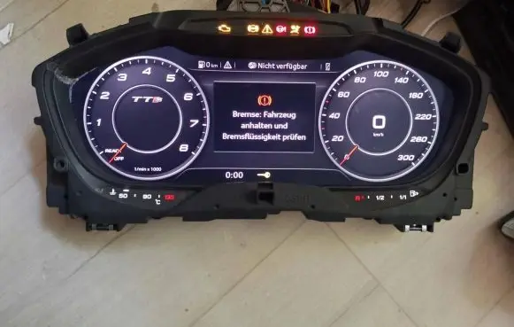 Audi TT TTS RS Mk3 8S Speedometer (instrument cluster) 8S0920790F